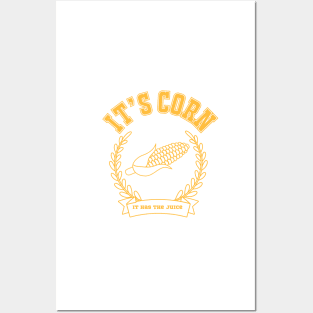 It’s Corn! College Style Posters and Art